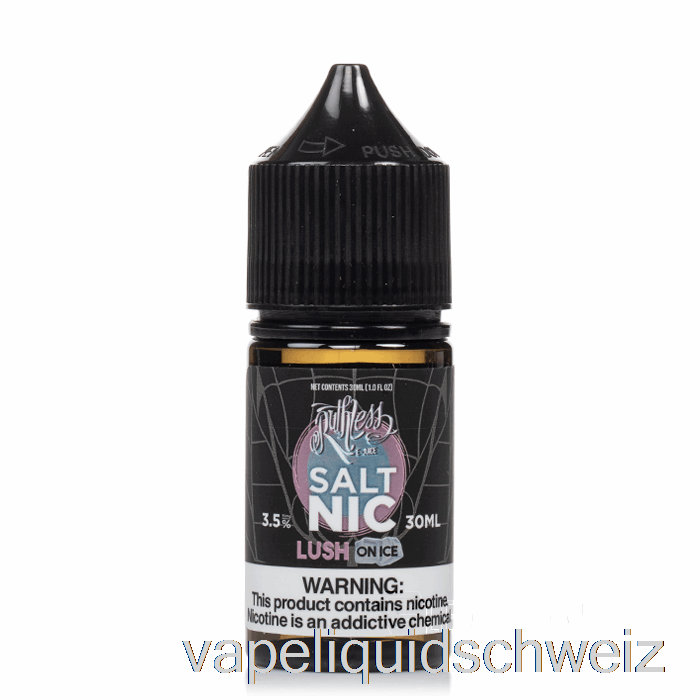 üppig Auf Eis – Rücksichtslose Salze – 30 Ml 35 Mg Vape Ohne Nikotin